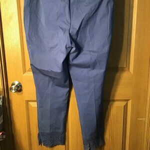 Isaac Mizrah Blue Pants